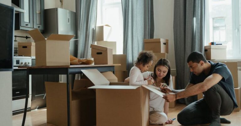 Belongings - Family Unpacking After Moving