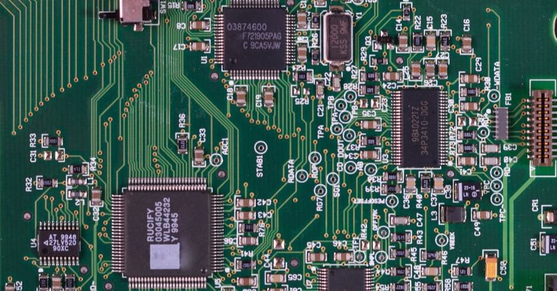 System - Green Circuit Board