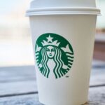 Brands - Closed White and Green Starbucks Disposable Cup